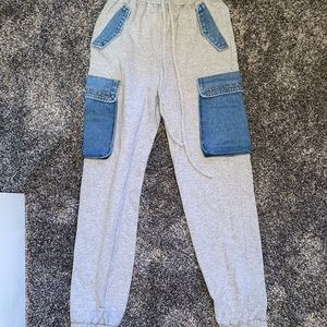 NWT Womens Rehab Lab Denim Joggers Size Small IL:K